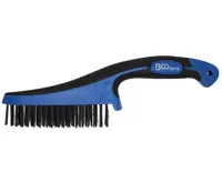 BGS Kartáč drátěný s plastovou rukojetí, 282 mm