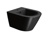 GSI KUBE X bidet závěsný 36x50cm, černá mat