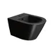 GSI KUBE X bidet závěsný 36x50cm, černá mat