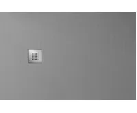 GELCO MITIA sprchová vanička z litého mramoru, obdélník 140x90cm, šedá