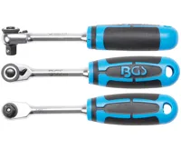 BGS Ráčna přepínací, jemně ozubená, 6,3 mm (1/4") BGS Ráčna přepínací, jemně ozubená, 6,3 mm (1/4")