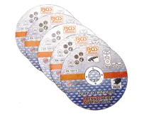 BGS Kotouče brusné na nerezovou ocel, O 125 x 1,0 x 22,2 mm, 5dílná sada BGS Kotouče brusné na nerezovou ocel, O 125 x 1,0 x 22,2 mm, 5dílná sada
