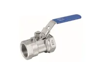 Nerez kulový kohout jednodílný DN 40 - 6/4" páka F/ F Nerez kulový kohout jednodílný DN 40 - 6/4" páka F/ F