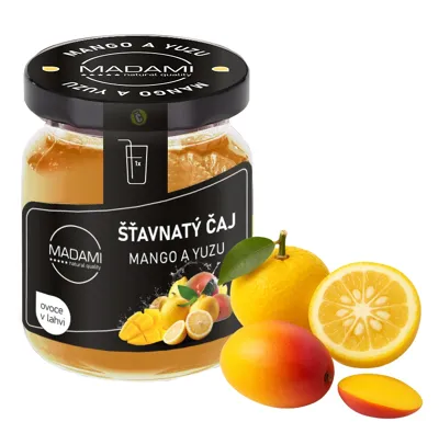 MADAMI s.r.o. Šťavnatý čaj Madami Mango & Yuzu 55g