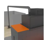 OPOP Vakuový podavač pelet 8 m OPOP Vakuový podavač pelet 8 m