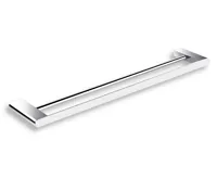 NOVASERVIS Dvojitý držák ručníků 600 mm Titania Naty chrom - 66625,0