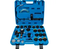 BGS Testovací sada chladící soustavy,s ventilem a manometrem