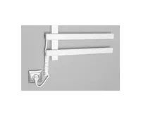 SAPHO ELCOR elektrický sušák ručníků 480x920x50 mm, 128 W, bílá mat (1)