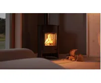 HS Flamingo Krbová kamna MASTERFLAMME ® Piccolo I, černá (24)