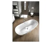 AQUALINE DOURO volně stojící vana, 180x82cm, bílá (1)