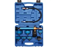 BGS Sada pro diagnostiku chladicí soustavy v kufru, 9dílná