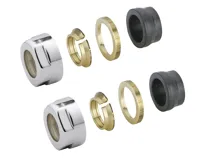 AQUALINE ECO svěrné šroubení pro Měď, 15mm, nikl