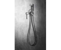 SAPHO Podomítková bidetová baterie se Stop sprškou, kulatá, chrom (3)