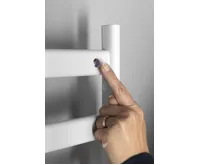 SAPHO ELIAS elektrický sušák ručníků 490x730x110 mm, 105 W, bílá mat (7)