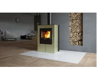 HS Flamingo Krbová kamna FLAMINGO ® EVENES olivová (18)