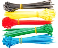 BGS Pásky vázací, barevné, 2,4 x 100 mm, 200dílná BGS Pásky vázací, barevné, 2,4 x 100 mm, 200dílná