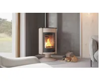 HS Flamingo Krbová kamna MASTERFLAMME ® Medie II, krémová (18)