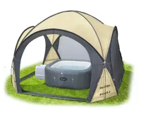 Bestway 60305 Zastřešení vířivého bazénu SPA DOME 3,9 x 3,9 x 2,55 m (1)