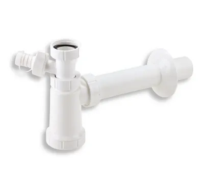 NOVASERVIS Sifon 5/4" pračkový vývod matka plast - 432,PP