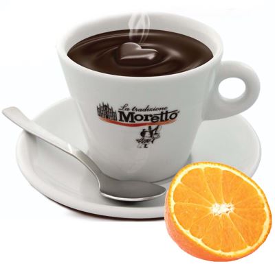 Horká čokoláda Moretto - Pomerančová 30g