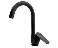 SAPHO CORNELI stojánková dřezová baterie, černá mat