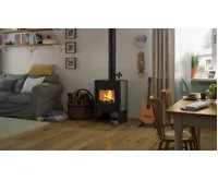 HS FLAMINGO Krbová kamna FLAMINGO ® KUALA olivová (8)