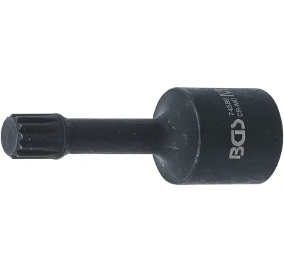 BGS Hlavice zástrčná tvrzená, délka 72 mm, 12, 5 mm (1/2"), vnitřní tisícihran (pro XZN) M12,