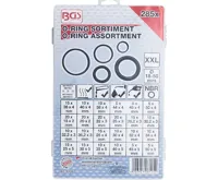 BGS O - kroužky gumové "maxi" ,sada 285 dílů,18-50mm (2)