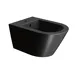 GSI KUBE X bidet závěsný 36x55cm, černá mat