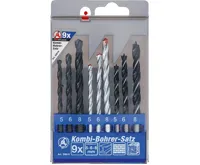 BGS Vrtáky v kufru, 5 - 8 mm, 9dílná sada kombinované (5)