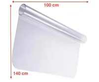 Podložka pod kancelářkou židli 140x100 cm - mléčná barva (1)