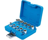 BGS Hlavice nástrčné 1/2" 3/8"-15/16", PVC obal, 10 dílů (2)