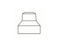 ALMEVA FLEX protidešťová manžeta kónická 110mm