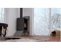 HS Flamingo Krbová kamna FLAMINGO DELUXE ® KAMPA pravá, šedá (23)