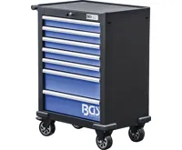 BGS Dílenský vozík, 7 zásuvek, se 263 nástroji (7)