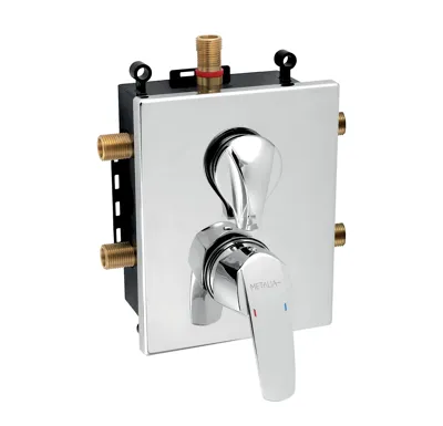 NOVASERVIS Podomítková baterie s boxem 3 vývody - BOX56052RX,0