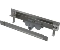 ALCAPLAST Odtokový žlab do stěny APZ5-TWIN-1050