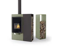 HS Flamingo Stojan na dřevo FLAMINGO DELUXE ® 2, olivová (Singa) (4)