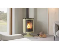 HS Flamingo Krbová kamna MASTERFLAMME ® Piccolo II, olivová (14)