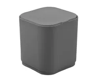 GEDY SEVENTY stolní odpadkový koš výklopný, plast ABS, šedá GEDY SEVENTY stolní odpadkový koš výklopný, plast ABS, šedá