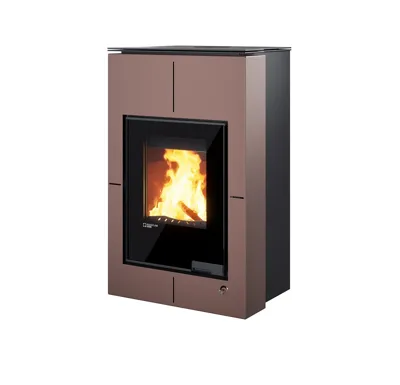 HS Flamingo Krbová kamna AQUAFLAM VARIO ® SAPORO 11/5kW hnědá - sametová