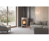 HS Flamingo Krbová kamna MASTERFLAMME ® Grande I, krémová (27)