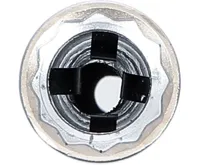 BGS Hlavice nástrčná pro zapalovací svíčky s pružinou 3/8" x 18mm,12.ti hranná,Chrom Vanadium (1)