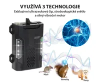 HomeLife Odpuzovač kun a hlodavců 3v1 GH-716 (2)