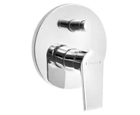 SAPHO KAI podomítková sprchová baterie, 2 výstupy, chrom