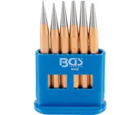 BGS Vyrážeče / důlčíky, 120 mm, 1 – 5 mm, sada 6 dilů
