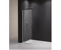 POLYSAN ROLLS sprchové dveře do prostoru 1600 mm, výška 2000 mm, čiré sklo (4)