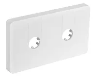 AQUALINE Q-START krycí rozeta pro středové připojení, bílá