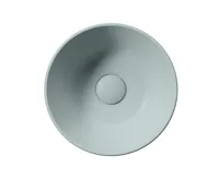 GSI KUBE X keramické umývátko na desku, průměr 32cm, ghiaccio mat (3)