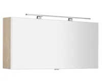 SAPHO CLOE galerka s LED osvětlením 120x50x18cm, jilm bardini